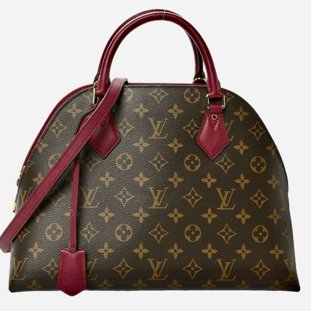 Authentic Louis Vuitton Alma BNB Raisin